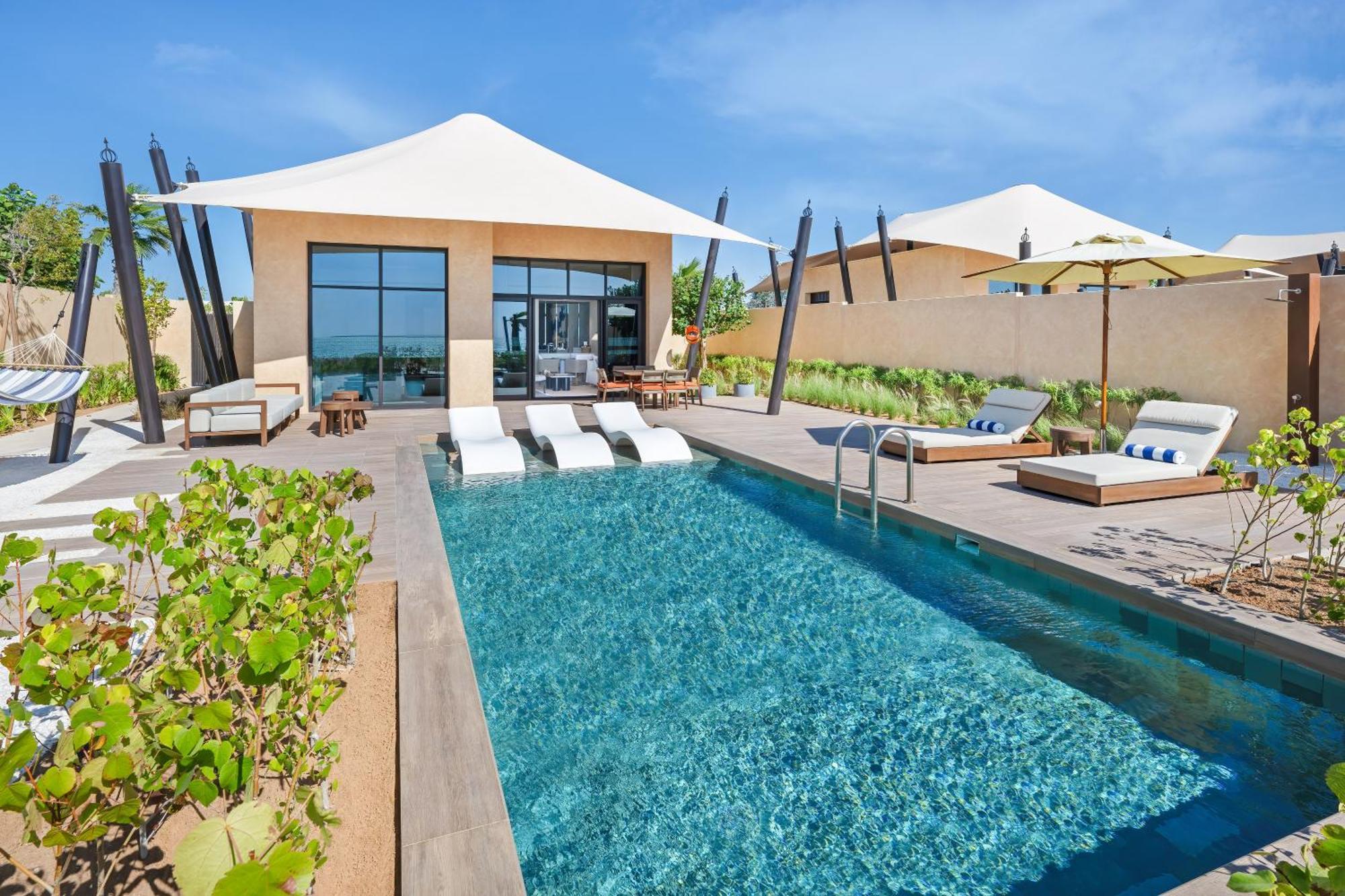 Bab Al Nojoum Hudayriyat Villas Abu Dhabi Exterior foto