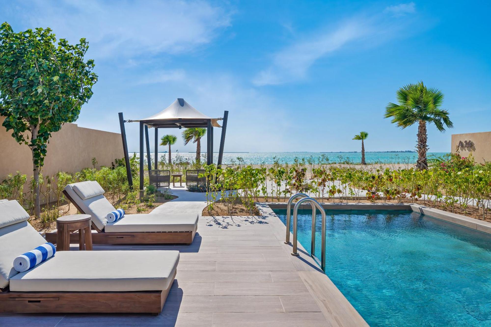 Bab Al Nojoum Hudayriyat Villas Abu Dhabi Exterior foto