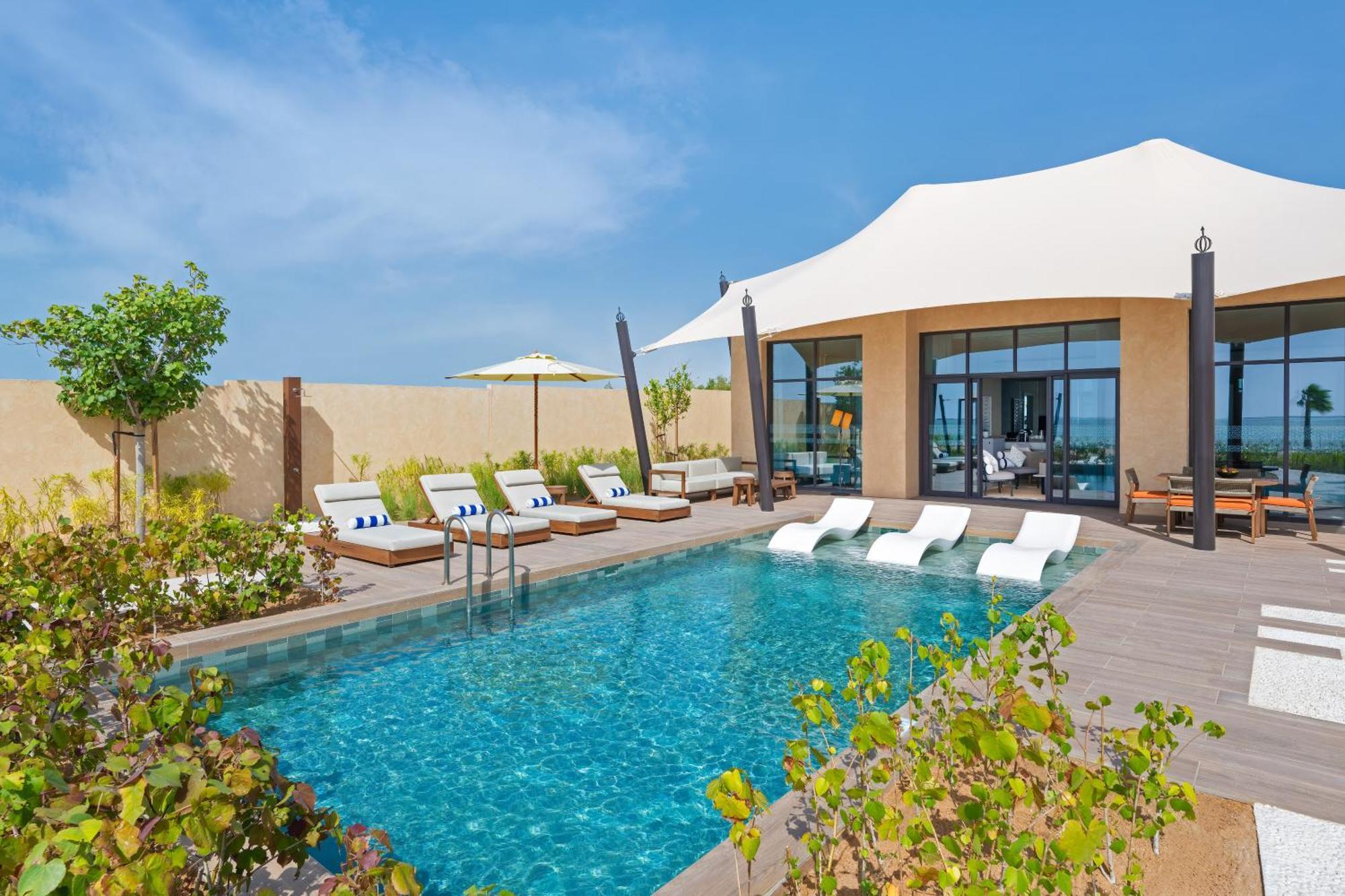 Bab Al Nojoum Hudayriyat Villas Abu Dhabi Exterior foto