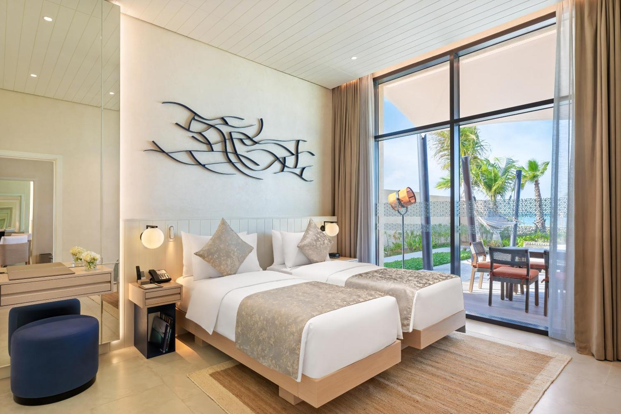 Bab Al Nojoum Hudayriyat Villas Abu Dhabi Exterior foto
